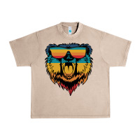 French Oak Retro bear Urban Heavy Tee - Bettercallsaul