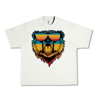 Pistachio Retro bear Urban Heavy Tee - Bettercallsaul