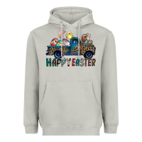 Moon Dust Happy Easter truck Heavyweight Hoodie - CowhideDigitalArt
