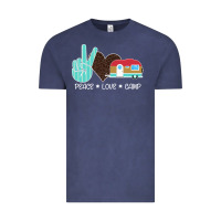 Vintage Denim Peace Love Camp Vintage Tee - Bettercallsaul