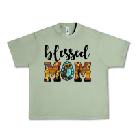 Oil Green blessed mom Urban Heavy Tee - JahusDesignShop