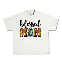 Pistachio blessed mom Urban Heavy Tee - JahusDesignShop