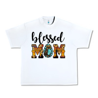 White blessed mom Urban Heavy Tee - JahusDesignShop