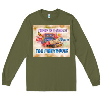 Army Green read book Long Sleeve Tee - TumblerDesignByShophia