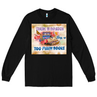 Black read book Long Sleeve Tee - TumblerDesignByShophia
