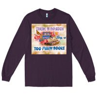 Plum read book Long Sleeve Tee - TumblerDesignByShophia