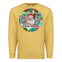 Antique Gold With god all things are possible Premium Sweatshirt - CowhideDigitalArt
