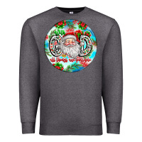 Charcoal Heather With god all things are possible Premium Sweatshirt - CowhideDigitalArt