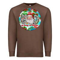 Chestnut With god all things are possible Premium Sweatshirt - CowhideDigitalArt