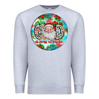 Heather Grey With god all things are possible Premium Sweatshirt - CowhideDigitalArt