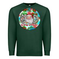 Sports Green With god all things are possible Premium Sweatshirt - CowhideDigitalArt