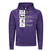 Cloud Purple Tax Day Eat Sleep Do Taxes Repeat Gift Vintage Hoodie - Bettercallsaul