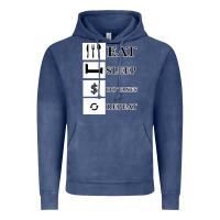 Vintage Denim Tax Day Eat Sleep Do Taxes Repeat Gift Vintage Hoodie - Bettercallsaul