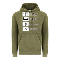 Vintage Olive Tax Day Eat Sleep Do Taxes Repeat Gift Vintage Hoodie - Bettercallsaul