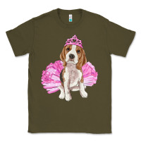 Balerina Beagle With Tutu Classic Tee | Teevron
