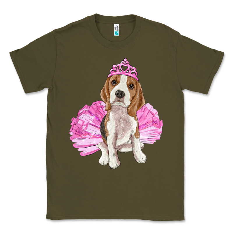 Balerina Beagle With Tutu Classic Tee by RanaPortraitStore | Teevron
