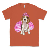 Copper balerina beagle with tutu Classic Tee - RanaPortraitStore