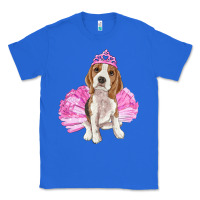 True Royal balerina beagle with tutu Classic Tee - RanaPortraitStore
