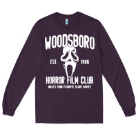 Plum The woodsboro horror film Long Sleeve Tee - tuanDangUi