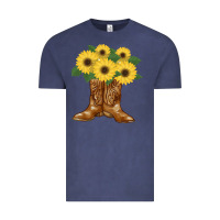Vintage Denim cowgirl boots Vintage Tee - Bettercallsaul