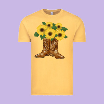 Cowgirl Boots Vintage Tee Designed By Bettercallsaul