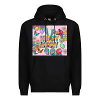 Black Hunny Bunny And Egg Easter Tumbler Premium Hoodie - BundleAndBundleShop