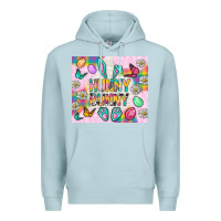 Blue Mist Hunny Bunny And Egg Easter Tumbler Premium Hoodie - BundleAndBundleShop