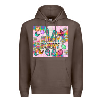 Coffee Hunny Bunny And Egg Easter Tumbler Premium Hoodie - BundleAndBundleShop