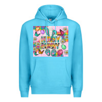 Ocean Blue Hunny Bunny And Egg Easter Tumbler Premium Hoodie - BundleAndBundleShop