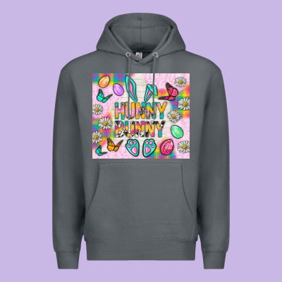 Hunny Bunny And Egg Easter Tumbler Premium Hoodie Designed By Bundleandbundleshop