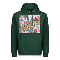 Sports Green Hunny Bunny And Egg Easter Tumbler Premium Hoodie - BundleAndBundleShop