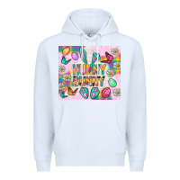 White Hunny Bunny And Egg Easter Tumbler Premium Hoodie - BundleAndBundleShop