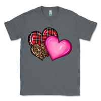 Charcoal Heather valentine's day hearts Classic Tee - RanaPortraitStore