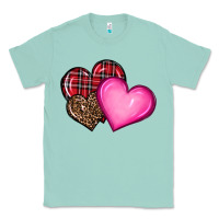 Seafoam valentine's day hearts Classic Tee - RanaPortraitStore