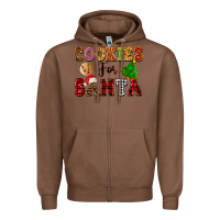 Chestnut cookies for santa Zipper Hoodie - FaDigitalArtStudio