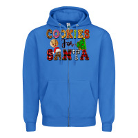 True Royal cookies for santa Zipper Hoodie - FaDigitalArtStudio