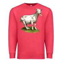 Cardinal cashmere goat Premium Sweatshirt - LillyAllenDesigns