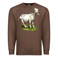 Chestnut cashmere goat Premium Sweatshirt - LillyAllenDesigns