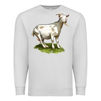 Dove Grey cashmere goat Premium Sweatshirt - LillyAllenDesigns