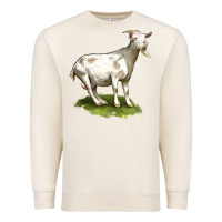 Sandshell cashmere goat Premium Sweatshirt - LillyAllenDesigns