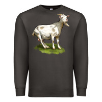 Smoke cashmere goat Premium Sweatshirt - LillyAllenDesigns