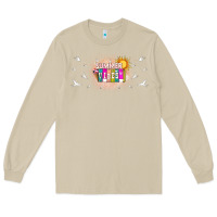 Mushroom summer vibes with birds Long Sleeve Tee - TumblerDesignByShophia