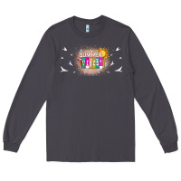 Smoke summer vibes with birds Long Sleeve Tee - TumblerDesignByShophia