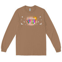 Toasted Coconut summer vibes with birds Long Sleeve Tee - TumblerDesignByShophia