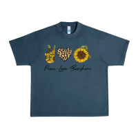 Midnight Navy Peace Love Sunshine Urban Heavy Tee - Bettercallsaul