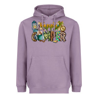 Lavender happy camper Heavyweight Hoodie - CowhideDigitalArt