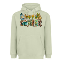 Matcha happy camper Heavyweight Hoodie - CowhideDigitalArt