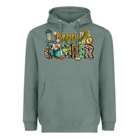 Sage happy camper Heavyweight Hoodie - CowhideDigitalArt