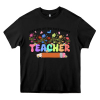Black teacher wildflowers kopyası Heavy Core Tee - JahusDesignShop