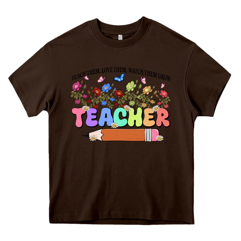 Teacher Wildflowers Kopyası Heavy Core Tee by JahusDesignShop | Teevron